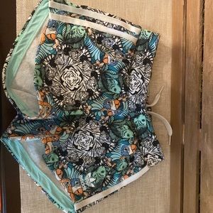 Adidas, teal, orange, black and white, great condition